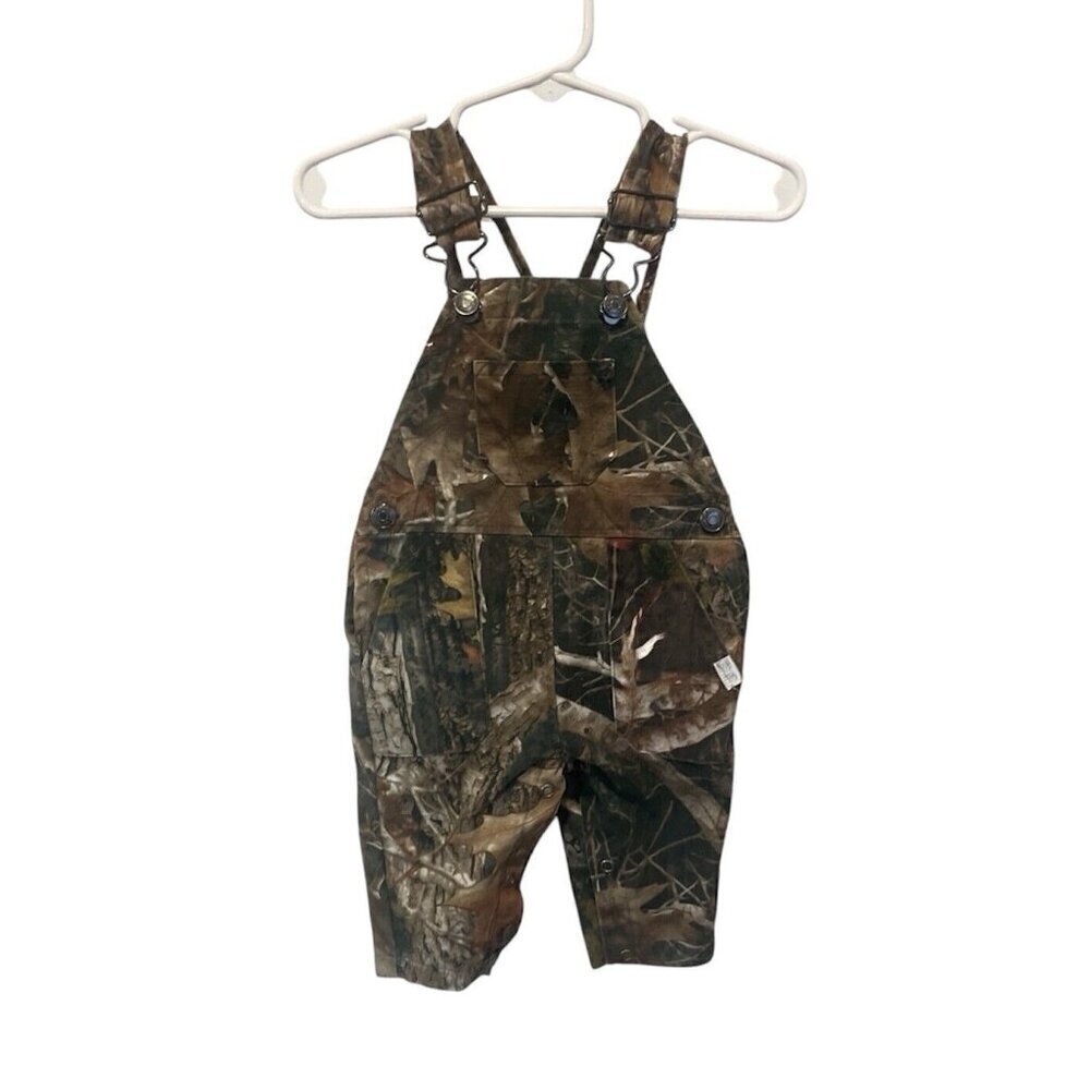 Outdoors kids Jumpsuit multicolor camouflage Print 3M Green Brown Pants